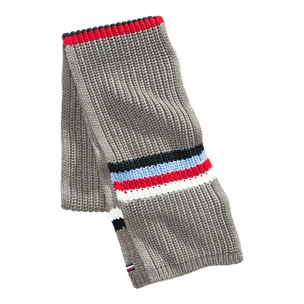 TOMMY HILFIGER Tommy Stripes Mix Scarf Tuch Accessoire Corporate Mix Blau